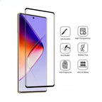 9D Curved Glass For Infinix Note 40 Pro Screen Protector Note 40 Pro+ Anti-Scratch Note 40 pro Soft Fiber Camera film