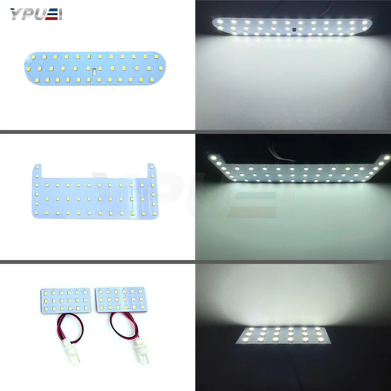 for Toyota Noah Voxy Esquire R80 2014~2019 Interior Lights Room Update Roof Light LED Reading Lamps Bulbs Panel Lamp 2015 2017