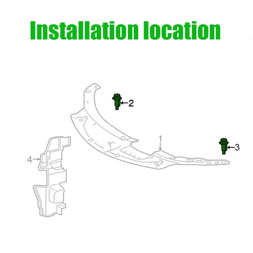 10x Car Panel Rivet Fastener Bumper MudFlaps Cover Fixed Clip For Toyota Corolla E140 E150 2006 2007 2008 2009 2010 2011 2012