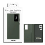 Original For Samsung Galaxy S23 Ultra Smart View Wallet Case Flip High Quality Leather Cover S23Ultra Card Bag Protector Shell