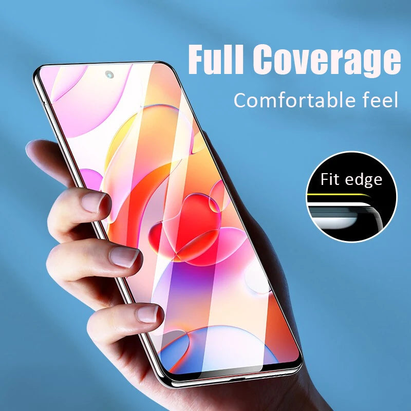 3PCS Protective Glass for Poco X3 X4 GT X5 X6 Pro NFC 5G Screen Protector for Xiaomi Poco M6 M5 M5S M4 M3 M2 Pro Glass Film