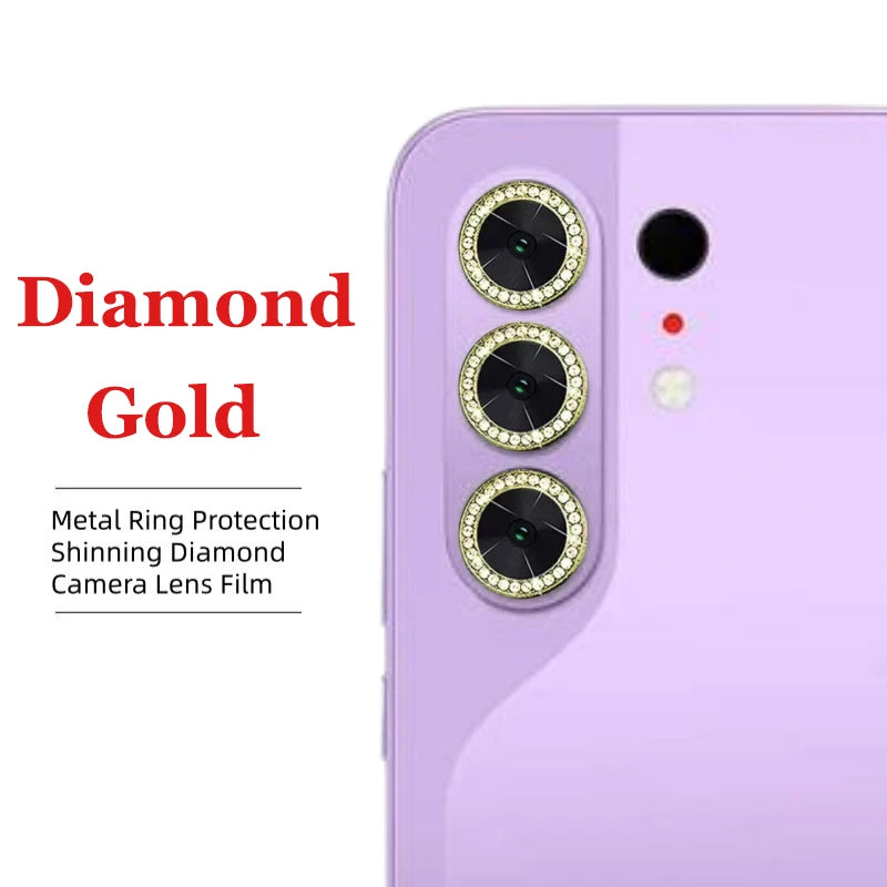 For Tecno Camon 50 Pro 4G 5G Glitter Ring Tempered Glass Camera Lens Protector,Diamond Lens Protector For Tecno Camon 50 Ultra