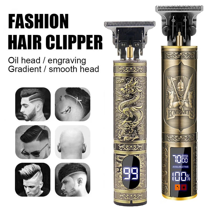 2026 Top Selling! T9 Hair Clipper Beard Shaving Body Hair Trimmer Clippers Electric Hair Cutting Machine Professional Barber