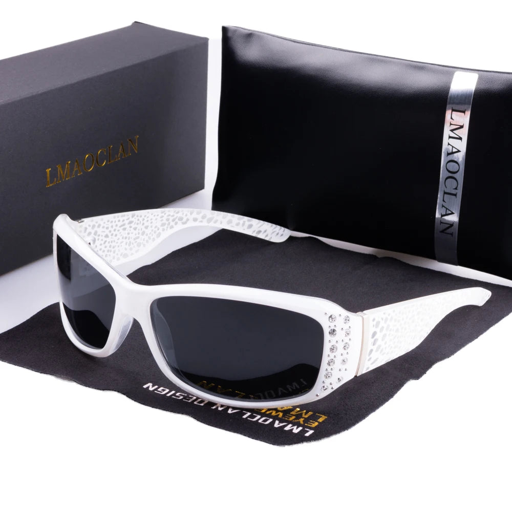 New 2025 Women Polarized Sunglasses Luxury Fashion Ladies Vintage Brand Designer Female Sun Glasses Oculos Gafas
