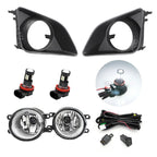 Fog Lights Led for Toyota Corolla 2007 2008 2009 2010 Fog Lamp Assembly Chrome Cover Grill Bezel Headlights car accessories
