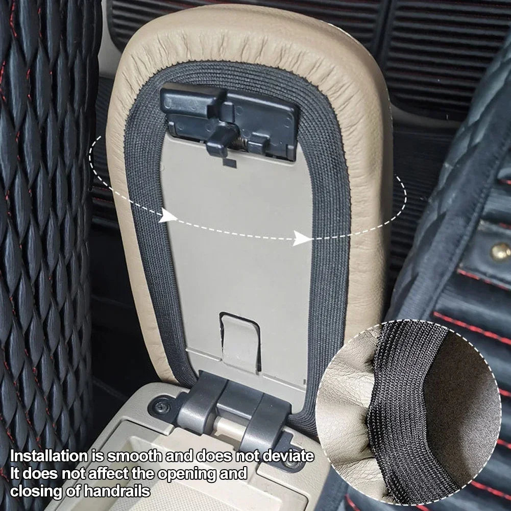 Car Center Console Lid Armrest Cover Interior Accessories Microfiber Leather Cover For Toyota Corolla 2007 08 09 2010 2011 2012