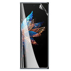 3 in 1 For Tecno Phantom V Fold VFold 5G 7.85" Clear TPU Anti-Fingerprints Hydrogel Full Cover Soft Screen Protector Film