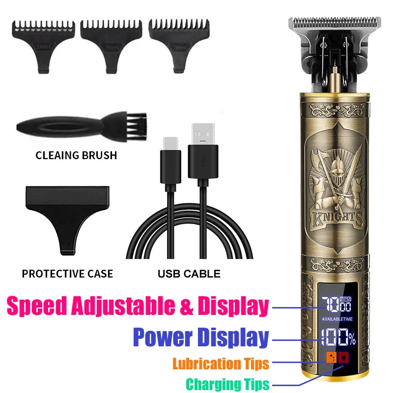 2026 Top Selling! T9 Hair Clipper Beard Shaving Body Hair Trimmer Clippers Electric Hair Cutting Machine Professional Barber