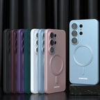 For Samsung Galaxy S26 Ultra A17 A56 Magsafe CaseS26 S25 S24 S23 S22 S21 Ultra Plus FE EDGE Soft Silicone Phone Back Cover