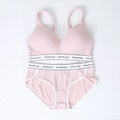Logirlve French Thin Cup Lingerie Set Lace Bras High Quality Women Underwear Wireless Push Up Brassiere Breathable Bras Panties