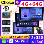 7 9 10”Android 13 64G Multimedia 2Din Car Radio Carplay Auto Player GPS Navigation for Toyota Hyundai Nissan Kia LADA FIAT VW