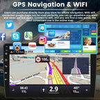 7 9 10”Android 13 64G Multimedia 2Din Car Radio Carplay Auto Player GPS Navigation for Toyota Hyundai Nissan Kia LADA FIAT VW