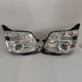 SET Car Headlight with Lens  for Toyota Voxy Zrr70 R70 2010 2011 2012 2013 White Headlamp