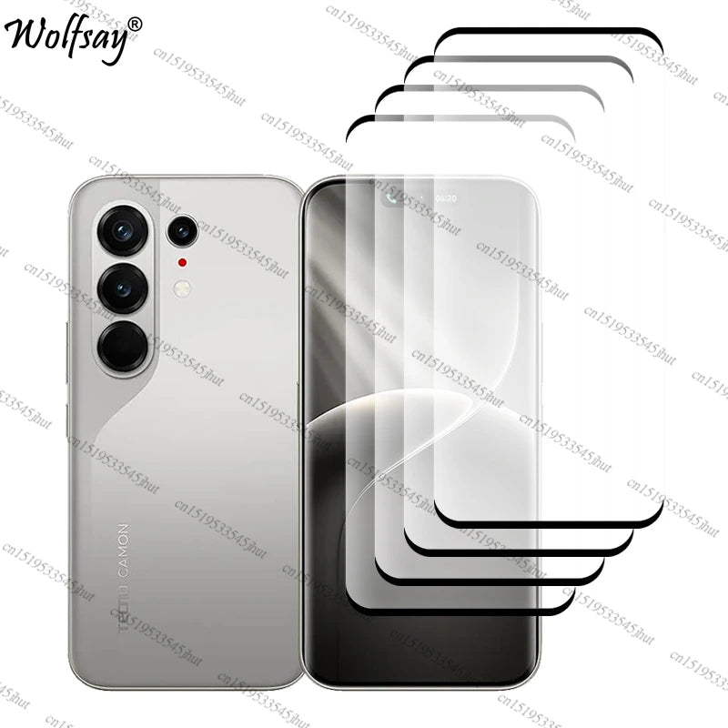 Full Cover Tempered Glass For Tecno Camon 50 Pro Screen Protector Tecno Camon 50 Pro Camera Glass For Tecno Camon 50 Pro Glass