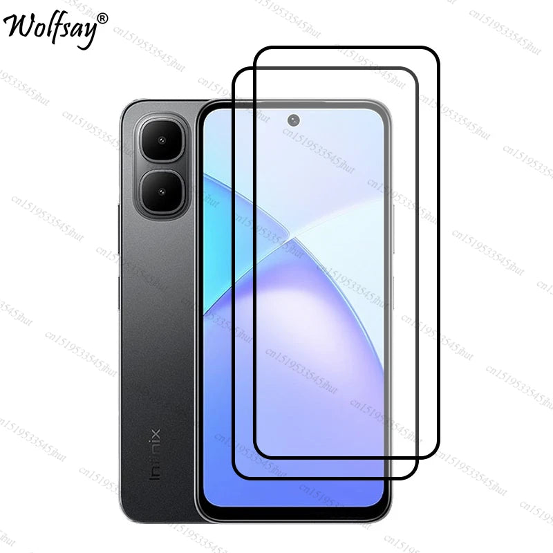 Full Cover Screen Protector For Infinix Smart 10 Tempered Glass Infinix Smart 10 Plus Glass For Infinix Smart 10 Glass 6.67 inch