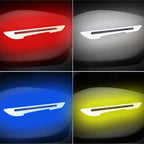 1 Set/2PCS Car Reflective Warning Mirror Strip Safety Warning Reflective Sticker For Universal Car Decorative Trims