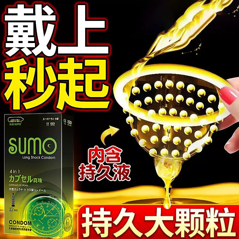 Black Condoms for Men Delay Ejaculation Latex Penis Sleeve Long Lasting Vaginal Condoms Adults Sexulaes Toys Safer Contraception
