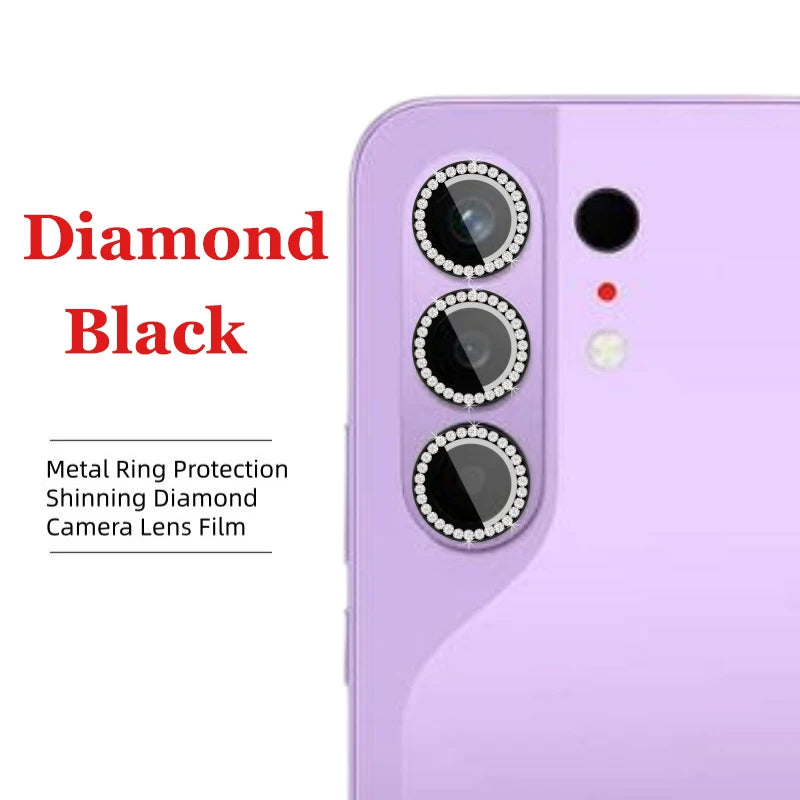 For Tecno Camon 50 Pro 4G 5G Glitter Ring Tempered Glass Camera Lens Protector,Diamond Lens Protector For Tecno Camon 50 Ultra
