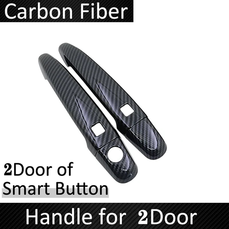 For Toyota Noah Voxy NAV1 R70 2007~2014 Luxury Car Door Handles Covers Exterior Scratch Protective Decor Rustproof Accessories