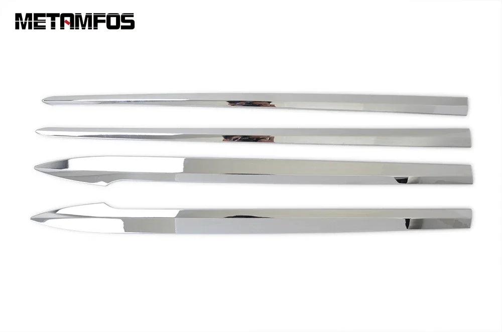Accessories For Toyota Voxy Noah R80 2017 2018 2019 2020 2021 Chrome Door Side Line Strip Body Skirt Molding Trim Car Styling