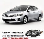 Left/Right Side Headlight driving lamp DRL running light For Toyota Corolla 2007 2008 2009 2010