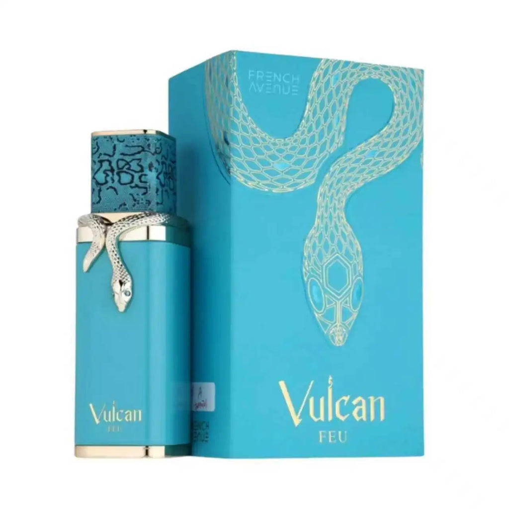 Vulcan Feu Perfume 100ml Neutral Arabic Fragrance Long Lasting for Men Women Best Seller in Middle East Dubai Cross Border