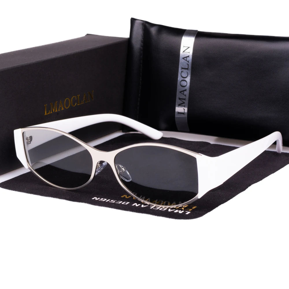 Women Polarized Sunglasses Steampunk Style Narrow Face Female Sun Glasses Woman accessories 2026