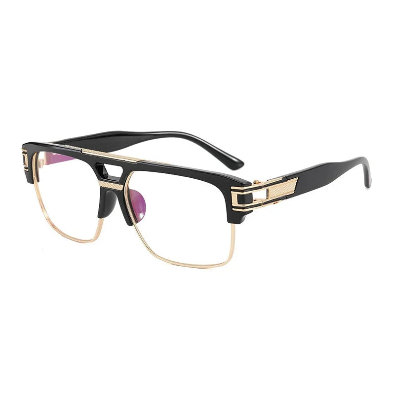 ORIGINAL VINTAGE Luxury Brand Men Sunglasses Vintage Designer Mens Glasses Square Retro Fashion Eyewear UV400