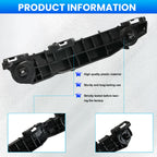 Left+Right Car Front Bumper Support Bracket Retainer For Toyota Yaris 2007 2008 2009 2010 2011 Left Right 5253552060 5253652050