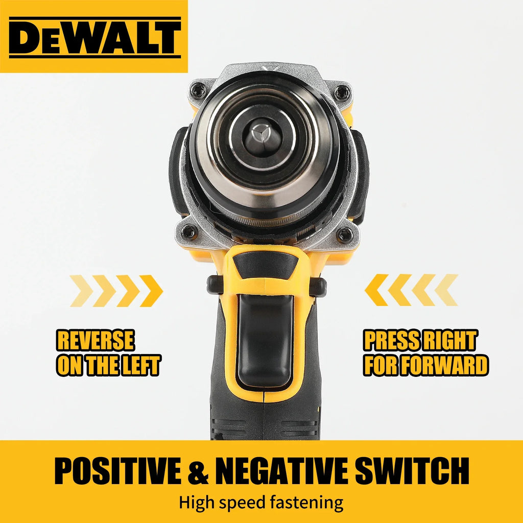 DEWALT DCD805 Cordless Impact Drill Brushless Professional Car Maintenance & Household Repair Durable Tool Only