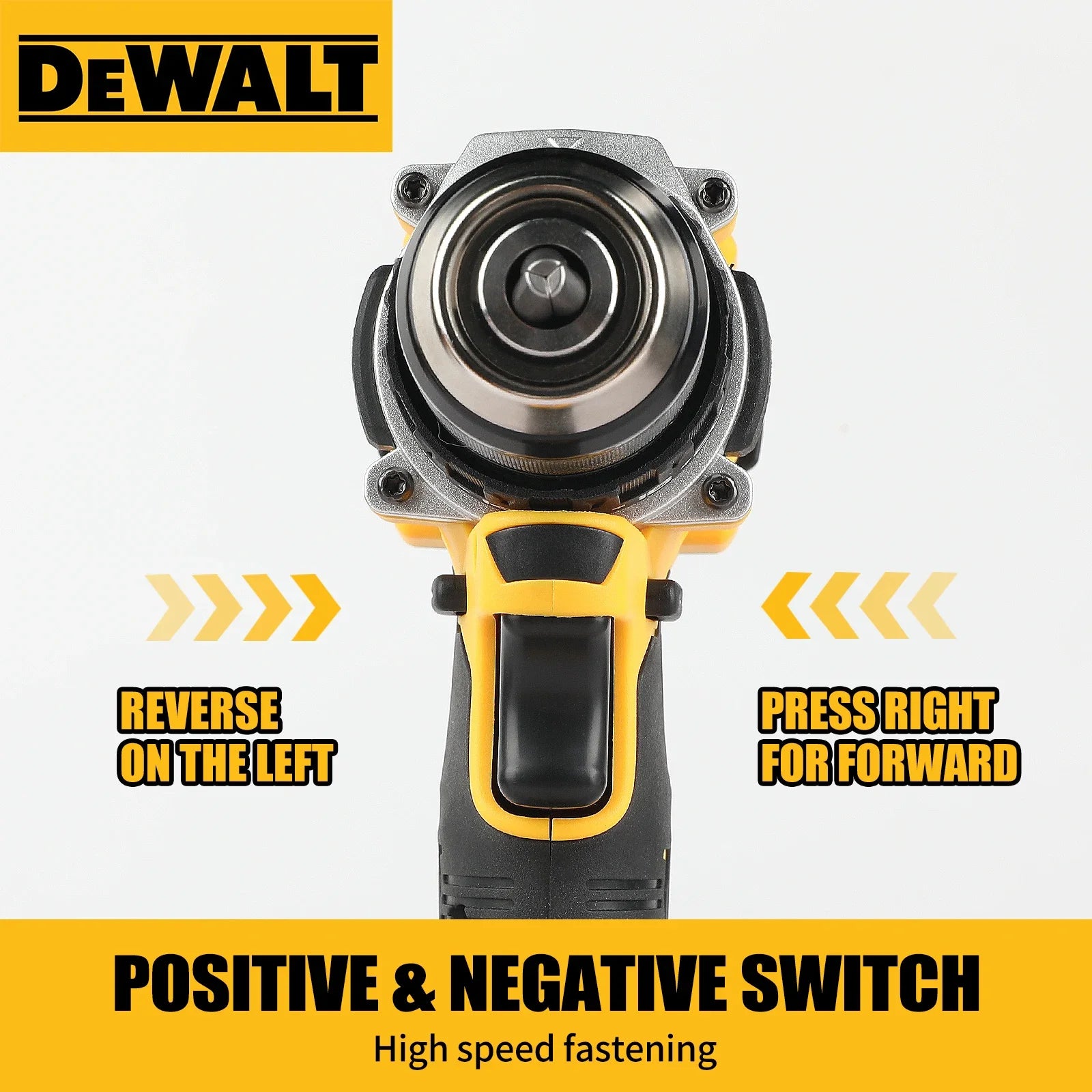 DEWALT DCD805 Cordless Impact Drill Brushless Professional Car Maintenance & Household Repair Durable Tool Only