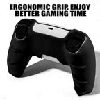 Rubber Silicagel Protective Cover Skin for PlayStation 5 DualSense PS5 Controller Silicone Gamepad Case 2 ThumbSticks Grips Caps