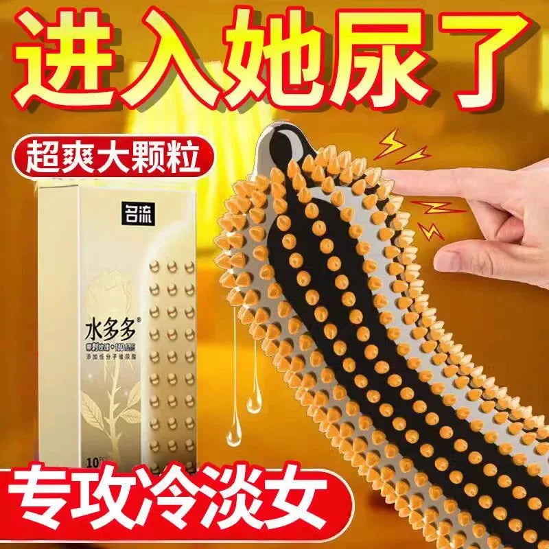 Black Condoms for Men Delay Ejaculation Latex Penis Sleeve Long Lasting Vaginal Condoms Adults Sexulaes Toys Safer Contraception