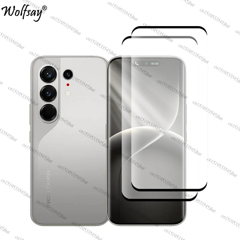 Full Cover Tempered Glass For Tecno Camon 50 Pro Screen Protector Tecno Camon 50 Pro Camera Glass For Tecno Camon 50 Pro Glass