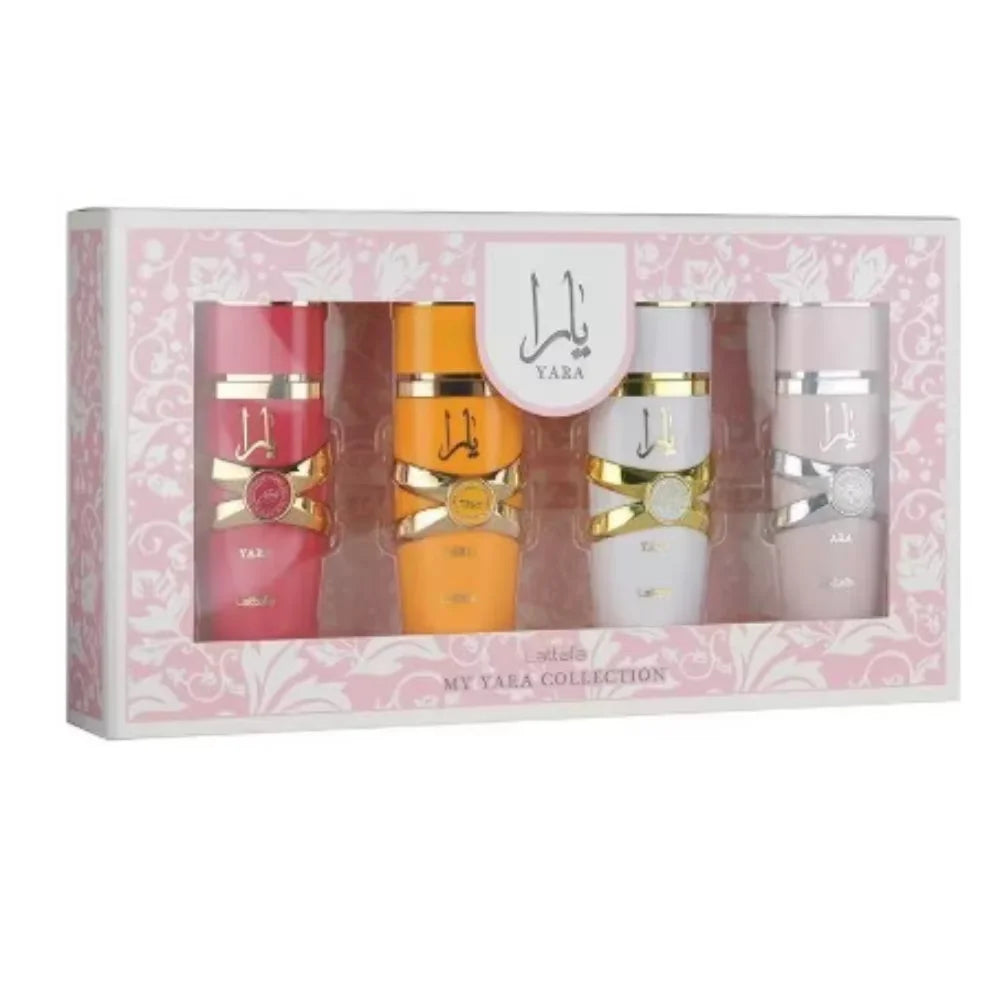 Floral Fruity Gourmand Collection Women's Perfume Gift Set – 4×25ml, Long-Lasting Eau de Parfum
