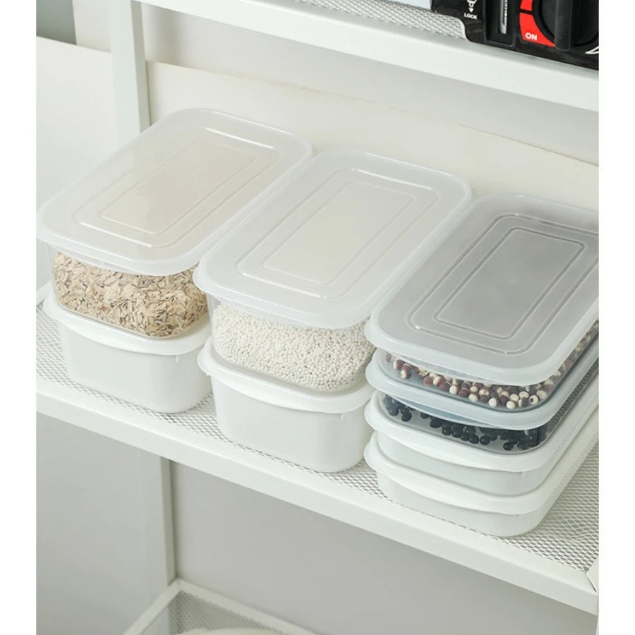 Food - Grade Meat Freezer Containers, Weekly Meal Prep Boxes, Airtight Fridge Storage，Special Containers for Meat