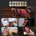 Eary Phone Case for Huawei Mate XT for MagSafe 360° Rotatable Stand Leather Metal Screen Protector Full Body Flip Cover Bumper