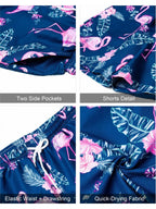 2024 Men's Shirt Shorts Set Two Piece 3D Leaf Print Men's Shirt Short Sleeve Casual Beach Pants Street Vacation Hawaiian Style