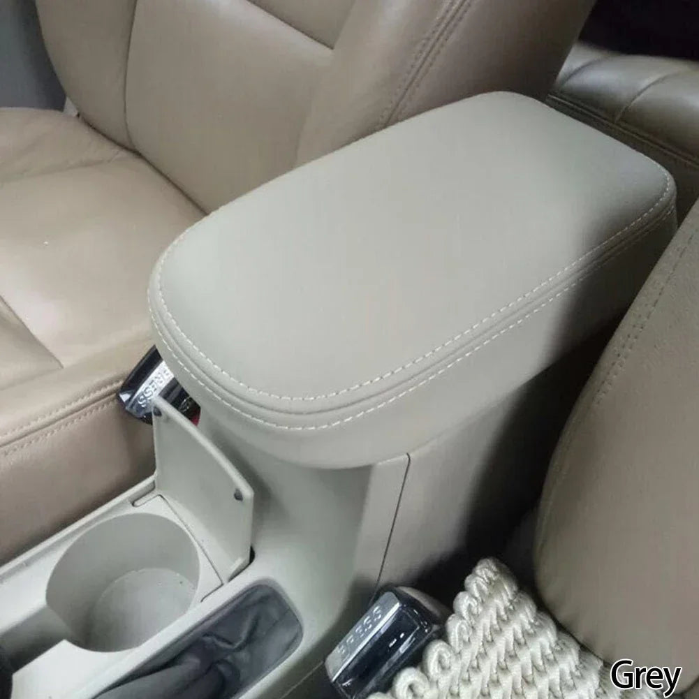 Car Center Console Lid Armrest Cover Interior Accessories Microfiber Leather Cover For Toyota Corolla 2007 08 09 2010 2011 2012