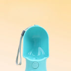 Dog Cat Water Bottle, Portable pet Water Bottle with Food Container, Outdoor Water Dispenser, Leak Proof Water Bottles for Dogs