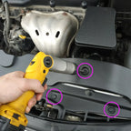 10x Car Panel Rivet Fastener Bumper MudFlaps Cover Fixed Clip For Toyota Corolla E140 E150 2006 2007 2008 2009 2010 2011 2012