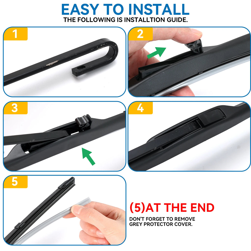 Erick's Wiper LHD Front Wiper Blades For Toyota Noah Voxy ZRR70 VAN 2007 - 2013 Windshield Windscreen Window Rain Brush 26"+16"
