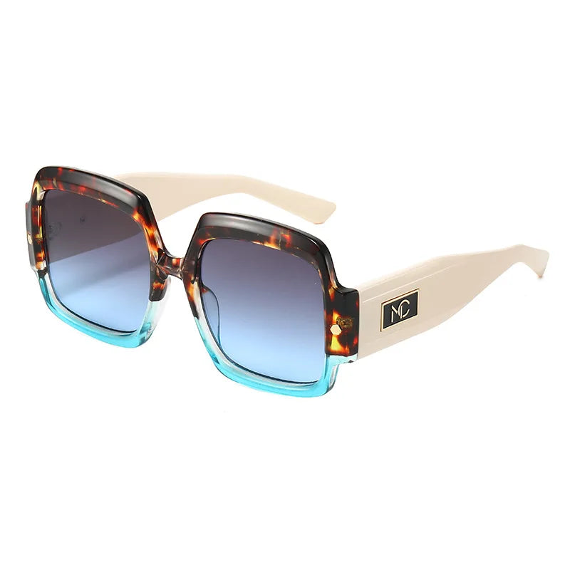 Luxury NC Fashion Brand Sunglasses Women Men Oversized Sun Shades Designer Glasses Trending Unisex Glasses UV400