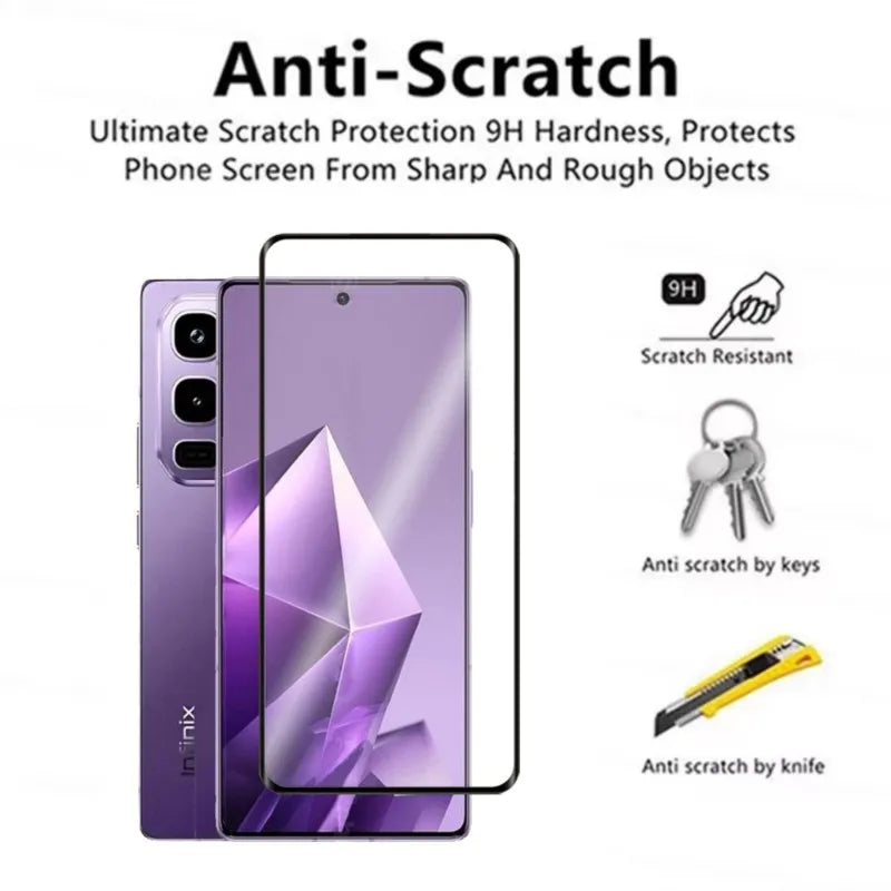 For Infinix Note 50 Pro plus High definition screen glass for Infinix Note 50Pro plus tempered glass For Infinix Note 50Pro plus