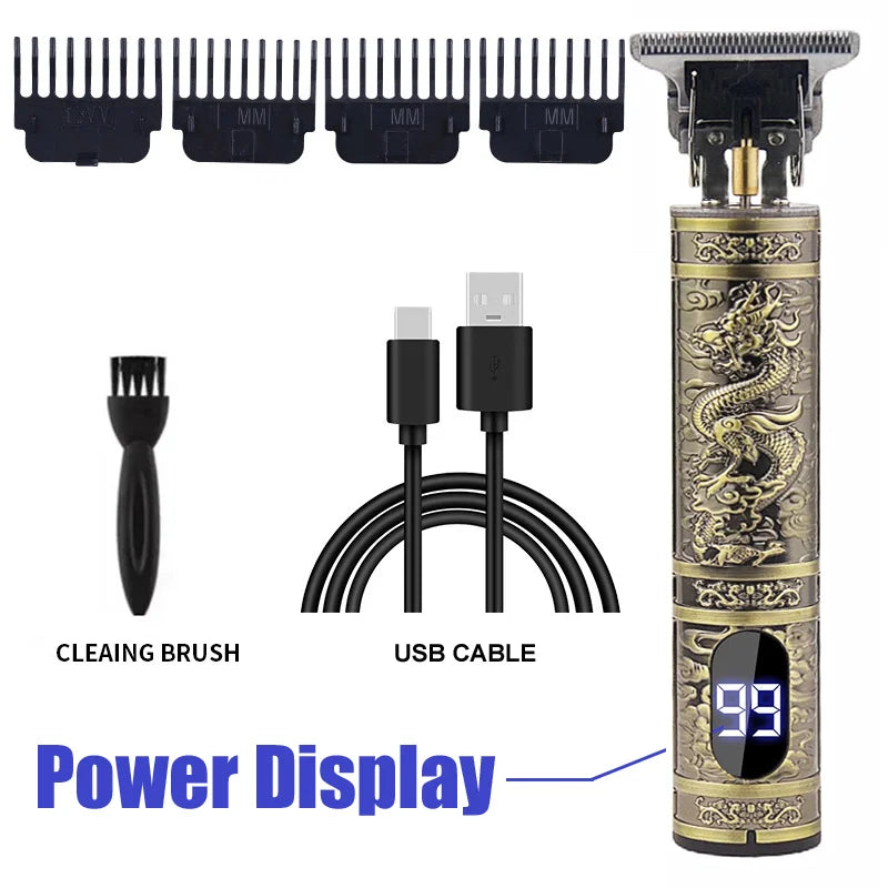 2026 Top Selling! T9 Hair Clipper Beard Shaving Body Hair Trimmer Clippers Electric Hair Cutting Machine Professional Barber