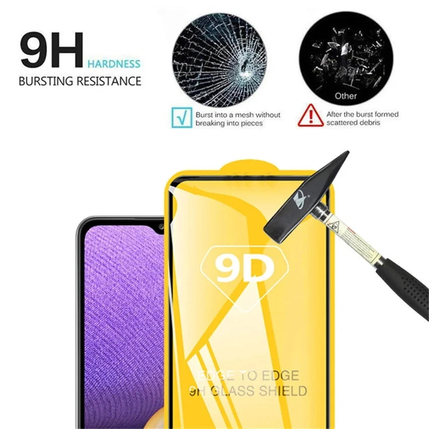 1-5PCS 9D Tempered Glass For Infinix Note 30 Pro Hot 40 Pro 30i Smart 8 Pro Screen Protector For Tecno Pova 5 Pro Spark 20 Pro