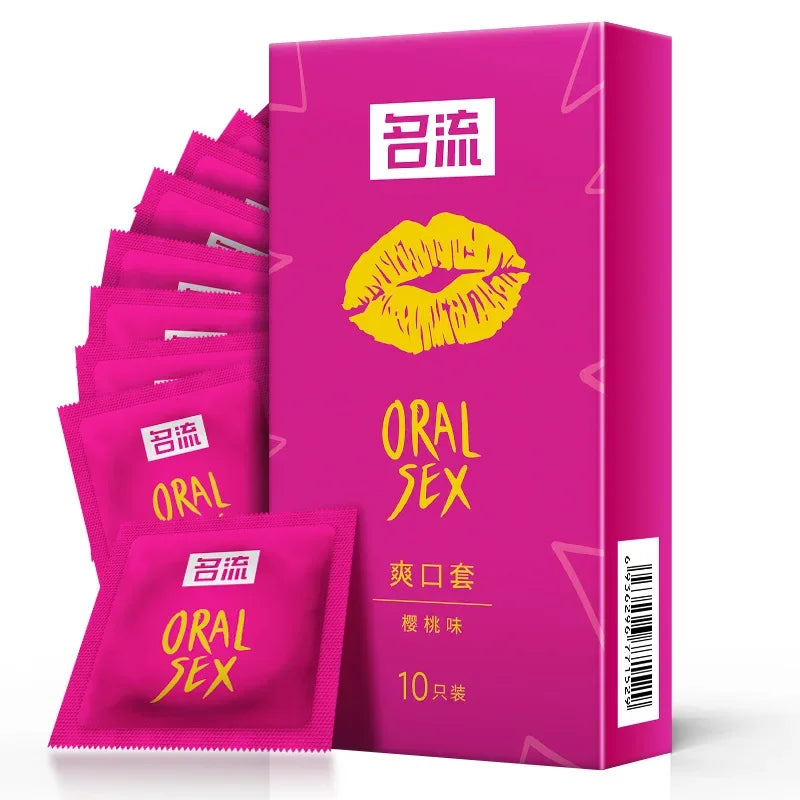PERSONAGE 10 Pcs Hot Sale Quality Sex Products 6 types Natural Latex Condoms For Men Adult Better Sex Toys Safer Contraception