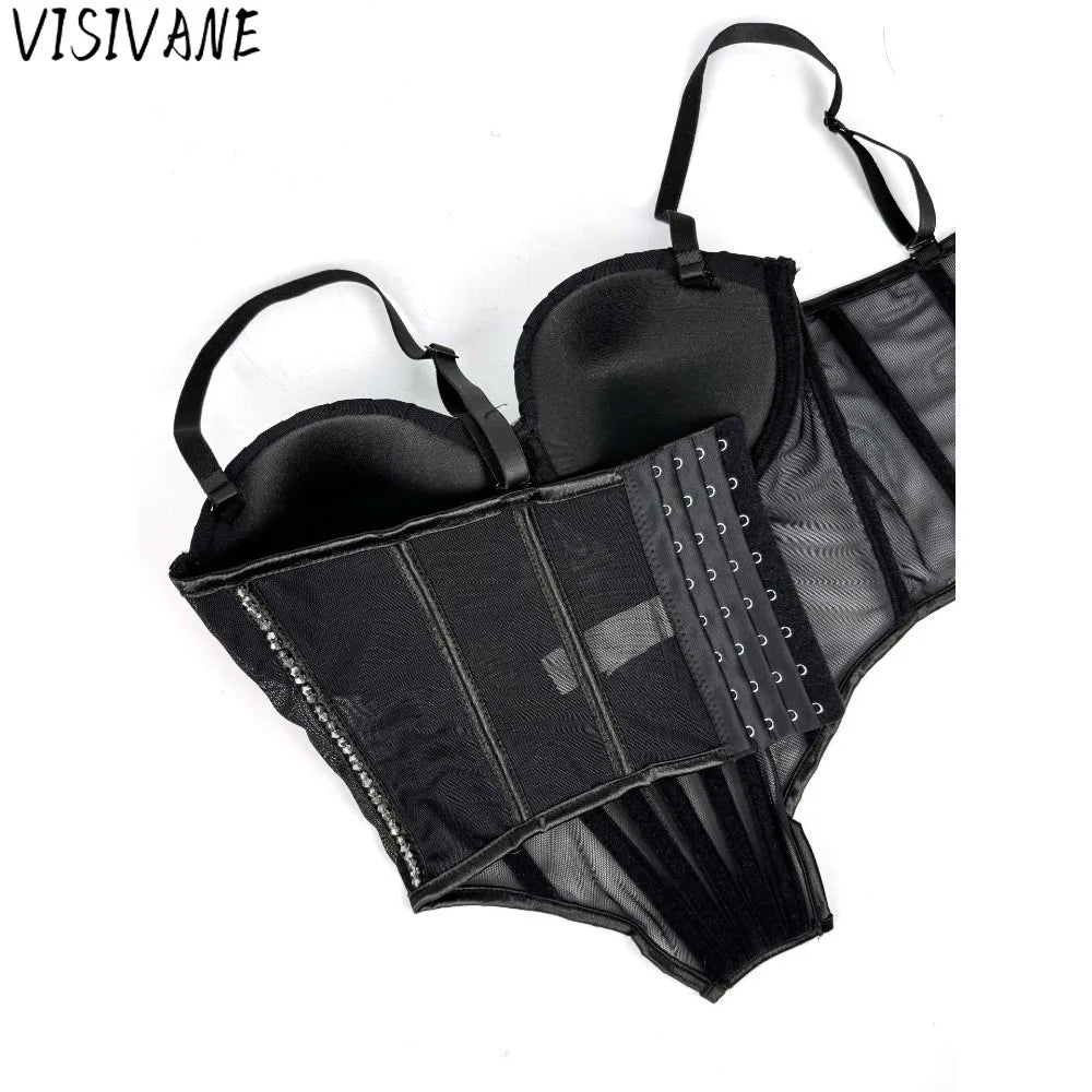 Y2k Tops Shirts for Women Clothing Camis Tees Tank Top Women Clothes Sexy Corset Hotsweet Party Club Stage Show Underwear