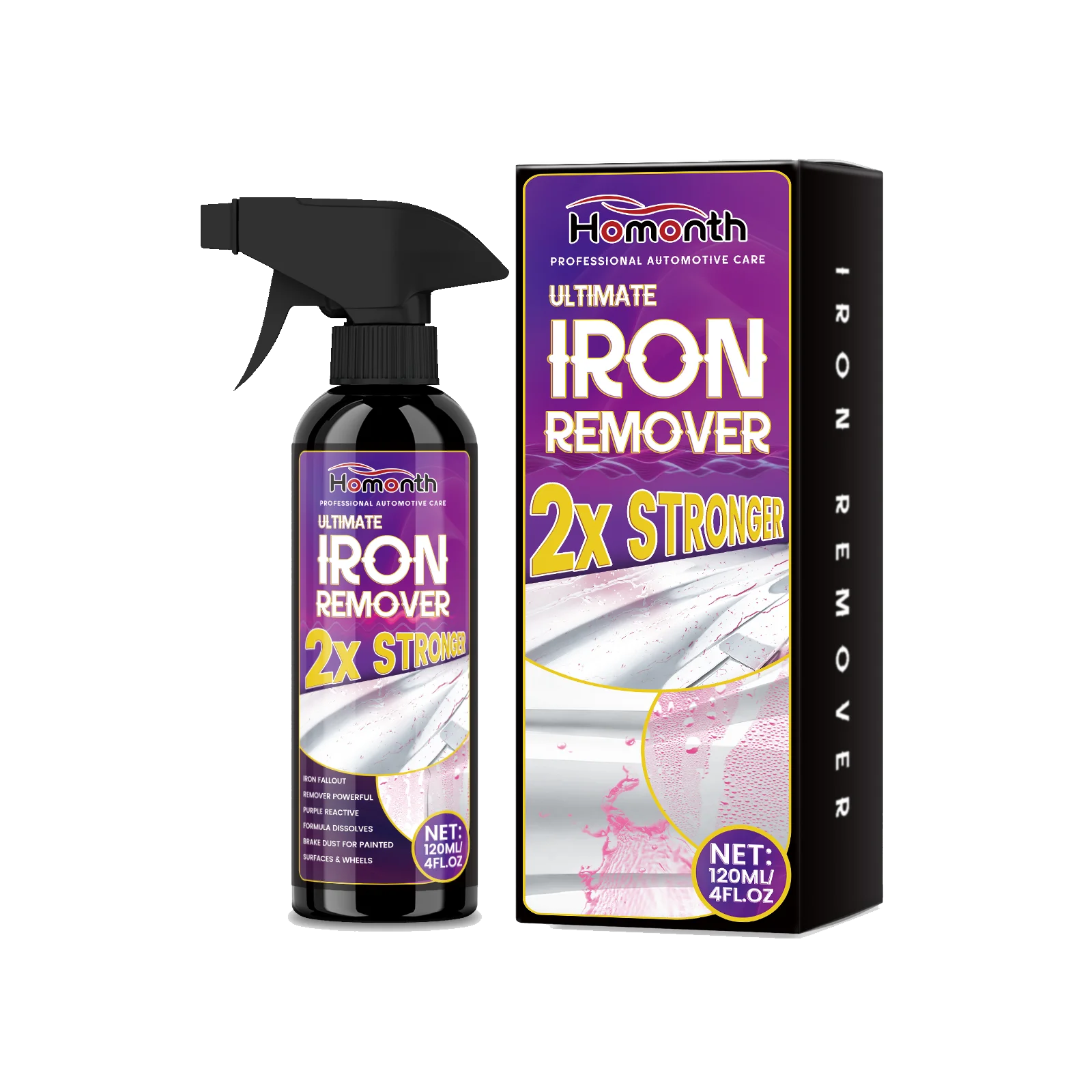 Latest car rust remover, car wheel care, fast rust remover, car exhaust pipe rust remover spray, cleans metal powder stains