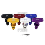 Car Oil Dipstick Pull Handle Aluminum Engine Oil Pull Handle Replacement Decoration